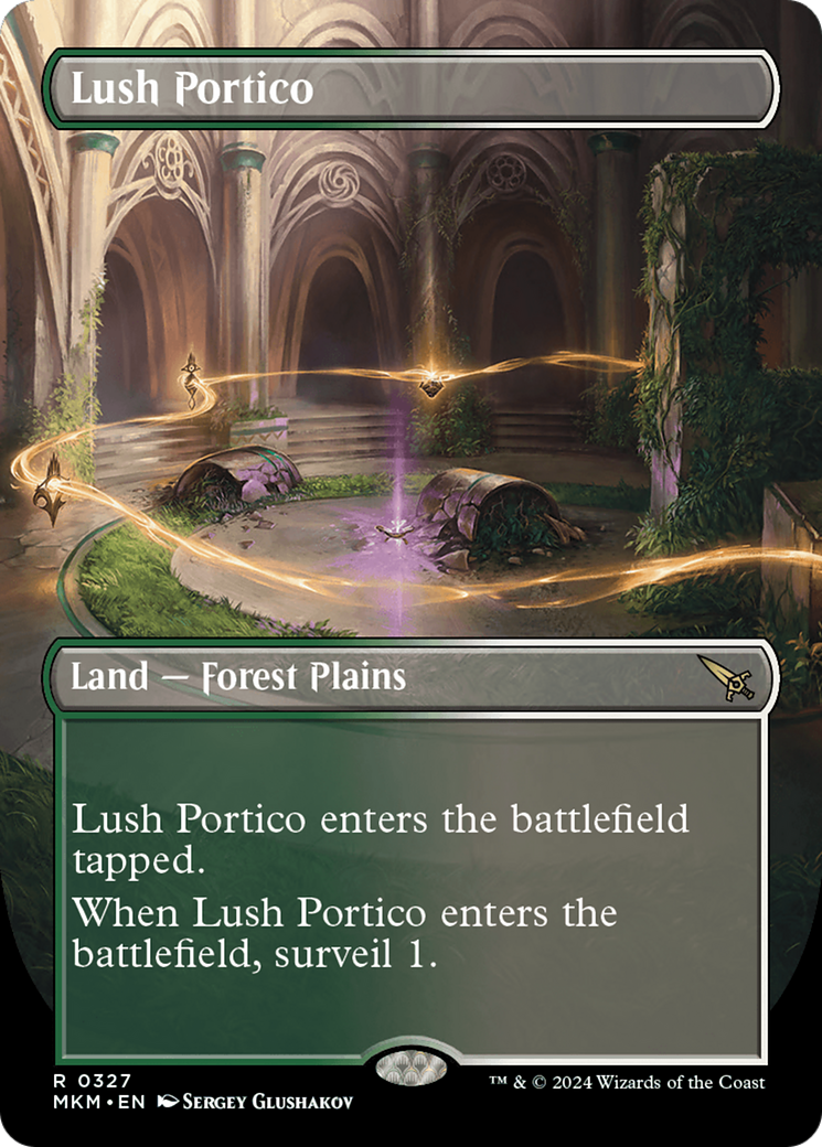 Lush Portico (Borderless) (327) (MKM)