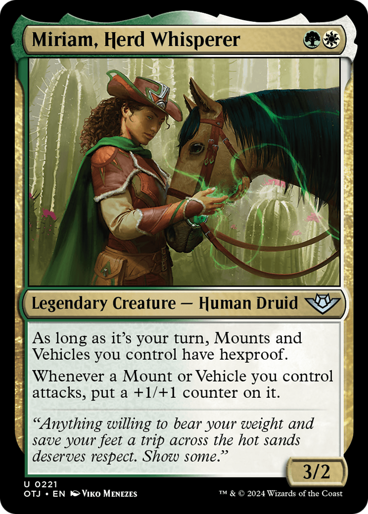 Miriam, Herd Whisperer (221) (OTJ)