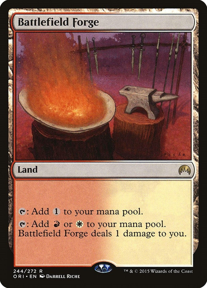 Image for Battlefield Forge (244) (ORI) - Magic: The Gathering