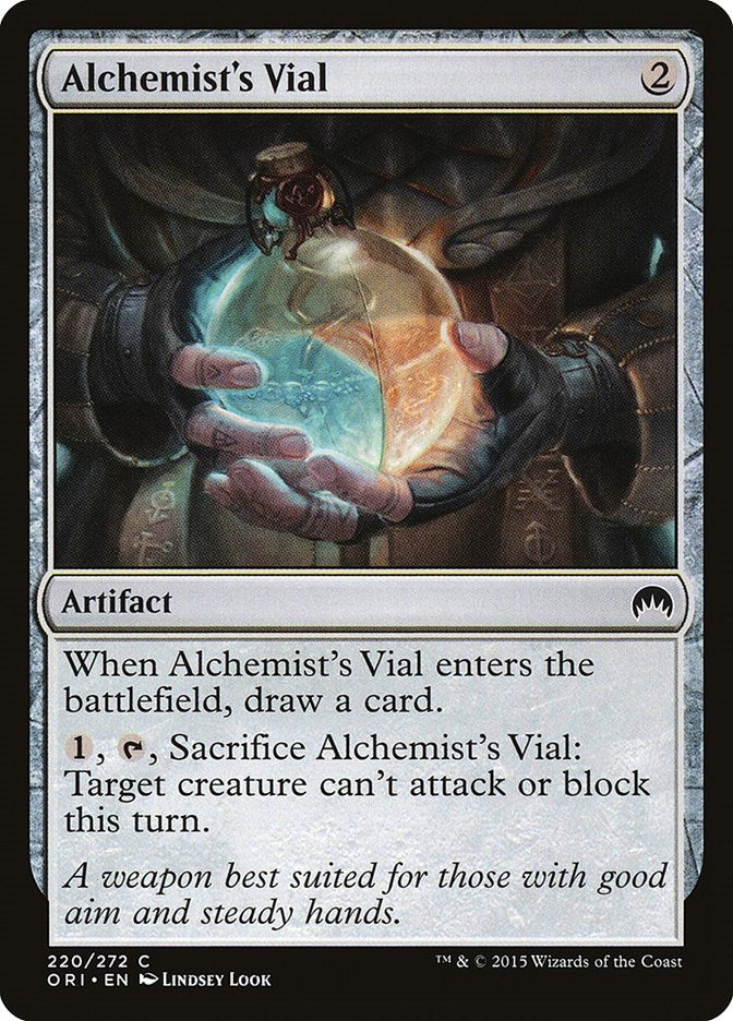Image for Alchemist's Vial (220) (ORI) - Magic: The Gathering