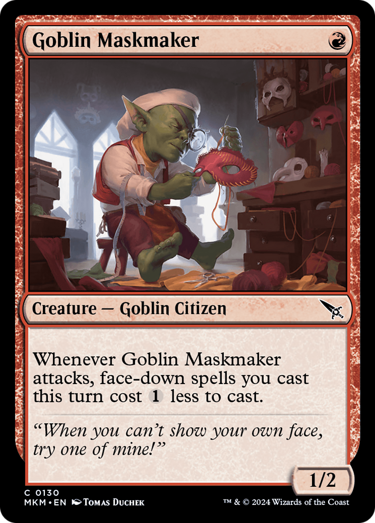 Goblin Maskmaker (130) (MKM)
