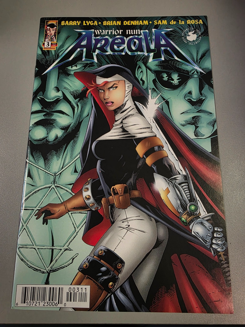 Warrior Nun Areala #3, 2nd Series, Antarctic Press, Nov 1997 GD/VG
