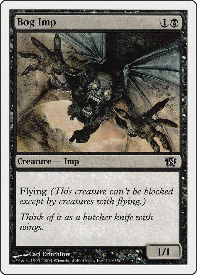 Image for Bog Imp (119) (8ED) - Magic: The Gathering