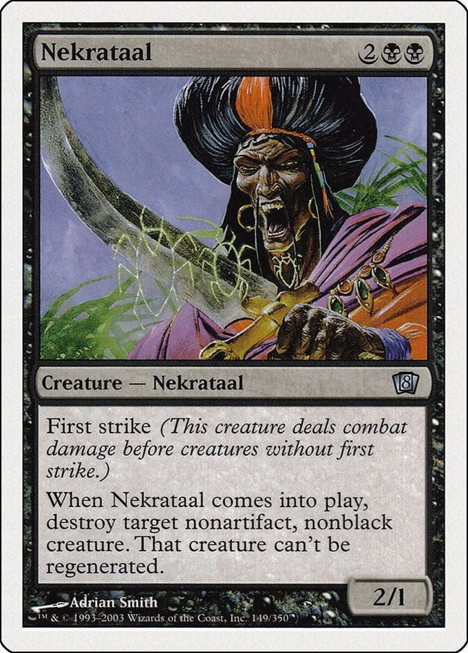 Image for Nekrataal (149) (8ED) - Magic: The Gathering