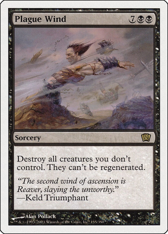 Image for Plague Wind (155) (8ED) - Magic: The Gathering