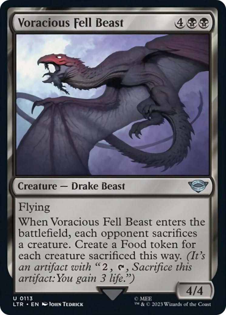 Voracious Fell Beast (113) (LTR)