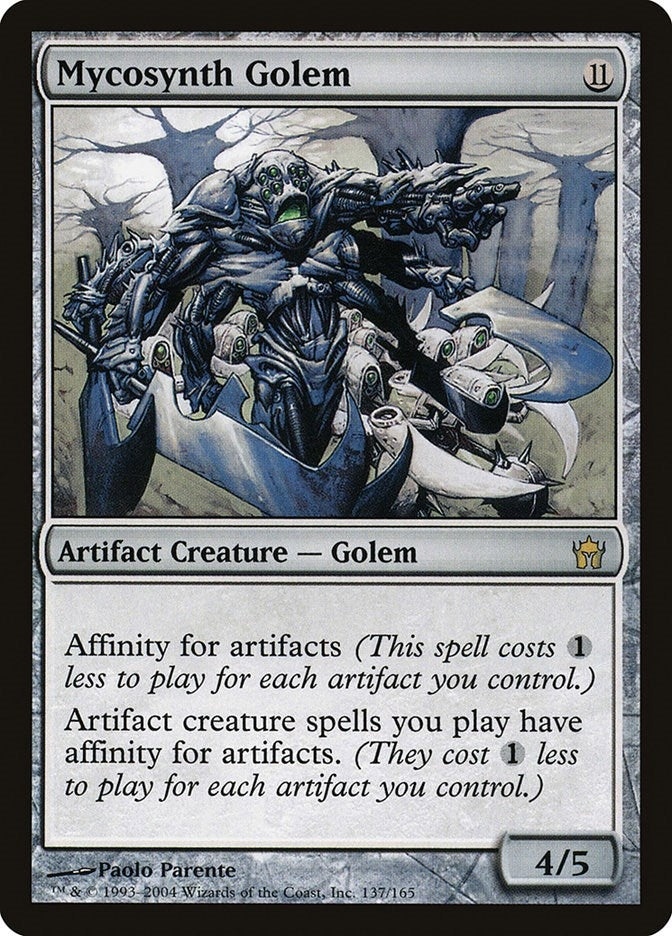 Image for Mycosynth Golem (137) (5DN) - Magic: The Gathering