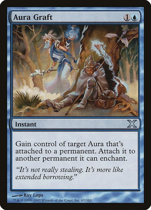 Image for Aura Graft (67) (10E) - Magic: The Gathering