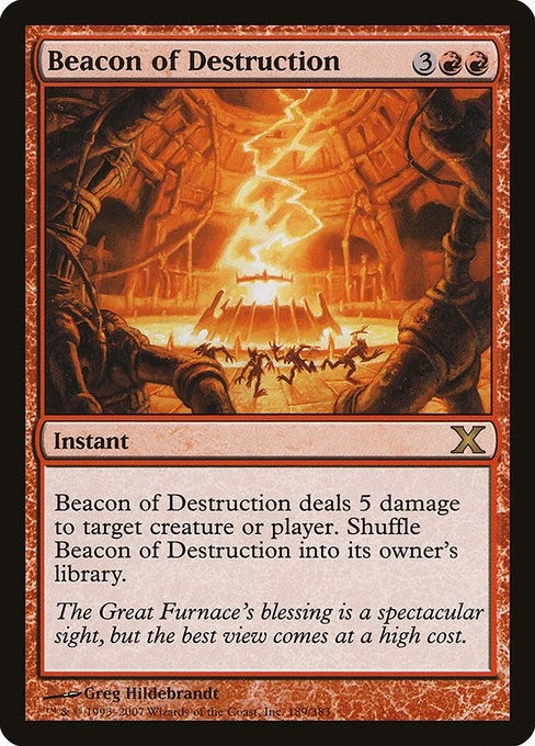 Image for Beacon of Destruction (189) (10E) - Magic: The Gathering