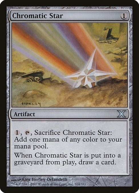Image for Chromatic Star (314) (10E) - Magic: The Gathering