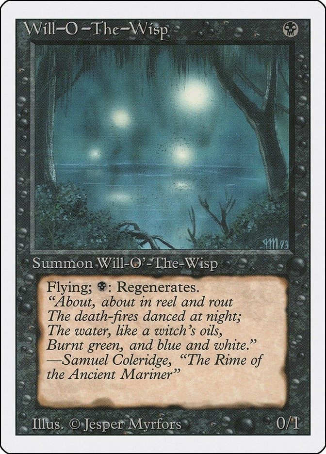 Image for Will-o'-the-Wisp (3ED) - Magic: The Gathering