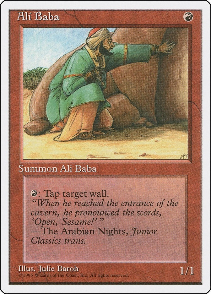 Image for Ali Baba (4ED) - Magic: The Gathering