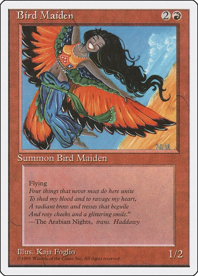 Image for Bird Maiden (195) (4ED) - Magic: The Gathering