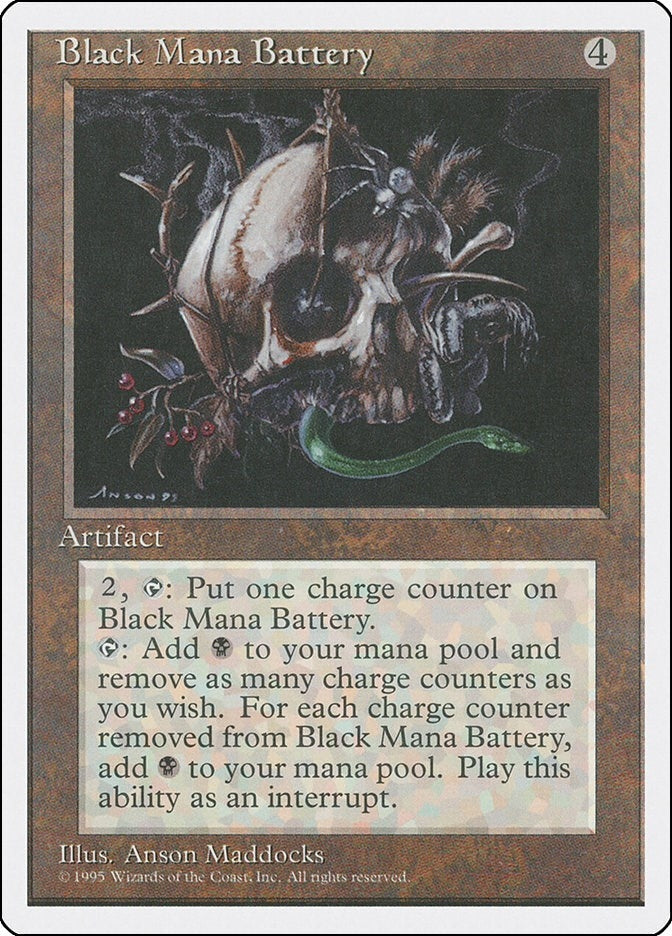 Image for Black Mana Battery (4ED) - Magic: The Gathering