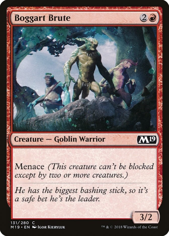 Image for Boggart Brute (131) (M19) - Magic: The Gathering