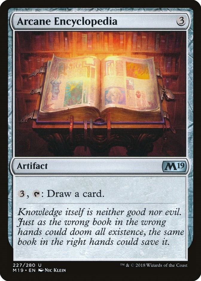 Image for Arcane Encyclopedia (227) (M19) - Magic: The Gathering