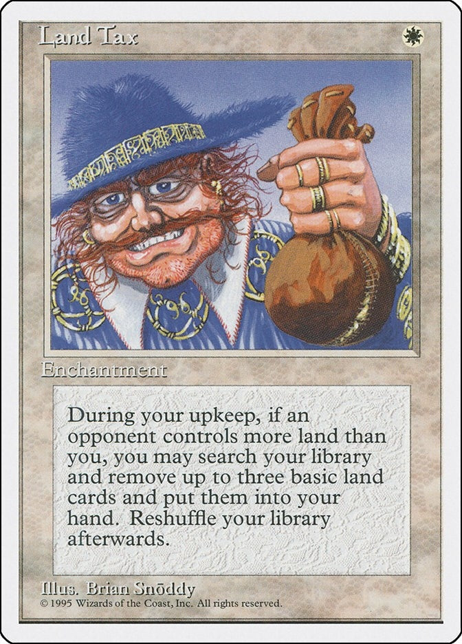 Image for Land Tax (284) (4ED) - Magic: The Gathering