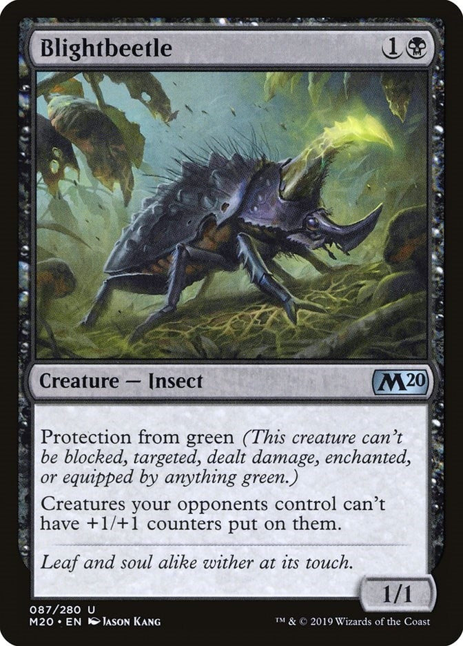 Image for Blightbeetle (87) (M20) - Magic: The Gathering
