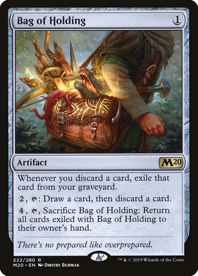 Image for Bag of Holding (222) (M20) - Magic: The Gathering