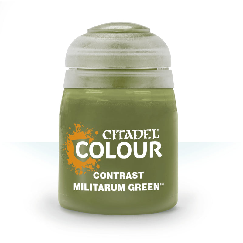 Image for Citadel Contrast Paint: Militarum Green (18ml) - Citadel Paints