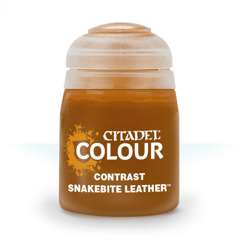 Image for Citadel Contrast Paint: Snakebite Leather (18ml) - Citadel Paints