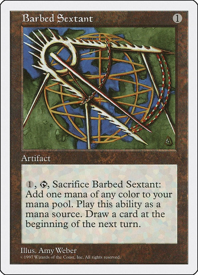 Image for Barbed Sextant (5ED) - Magic: The Gathering