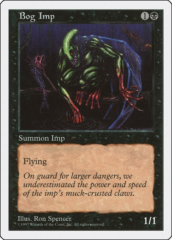 Image for Bog Imp (5ED) - Magic: The Gathering
