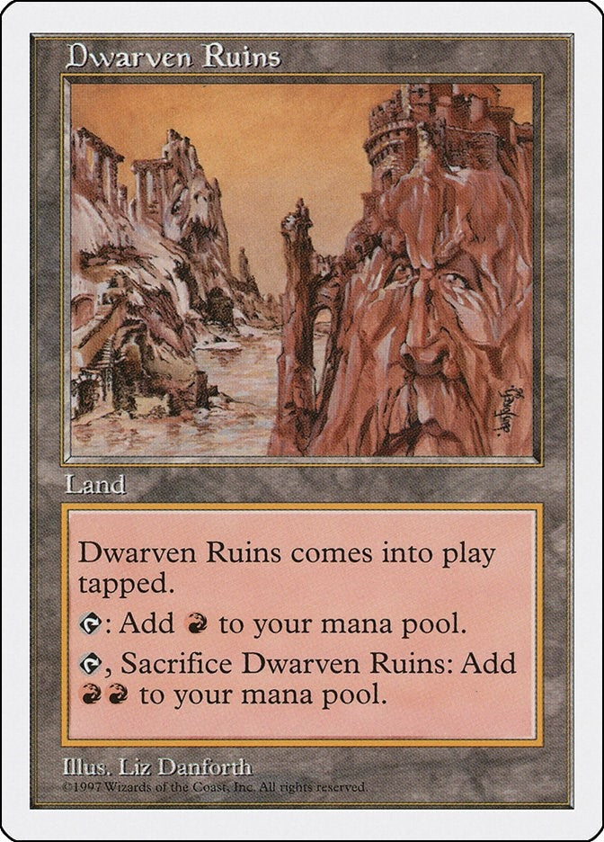 Image for Dwarven Ruins (5ED) - Magic: The Gathering