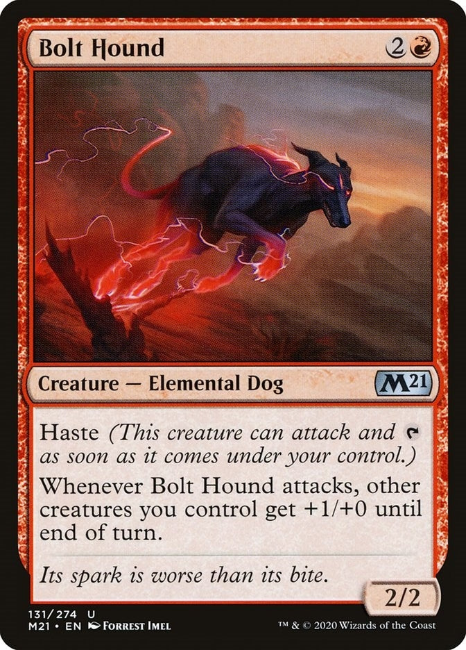 Image for Bolt Hound (131) (M21) - Magic: The Gathering