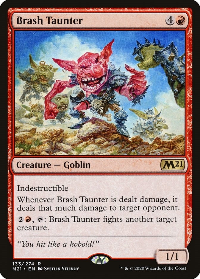 Image for Brash Taunter (133) (M21) - Magic: The Gathering