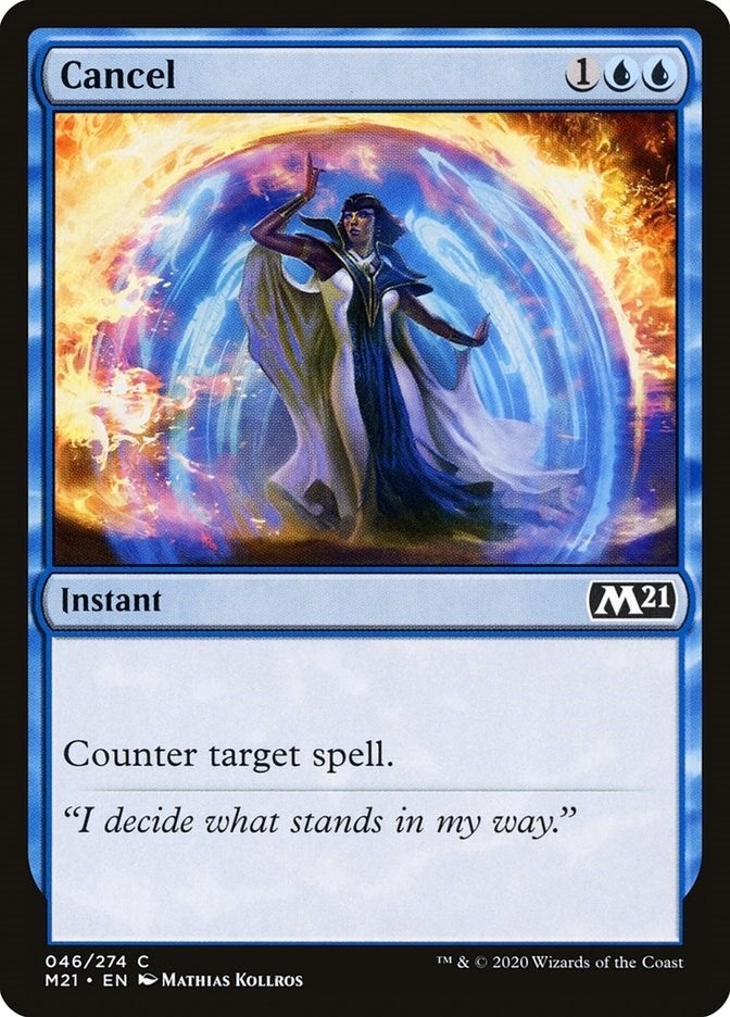 Image for Cancel (46) (M21) - Magic: The Gathering