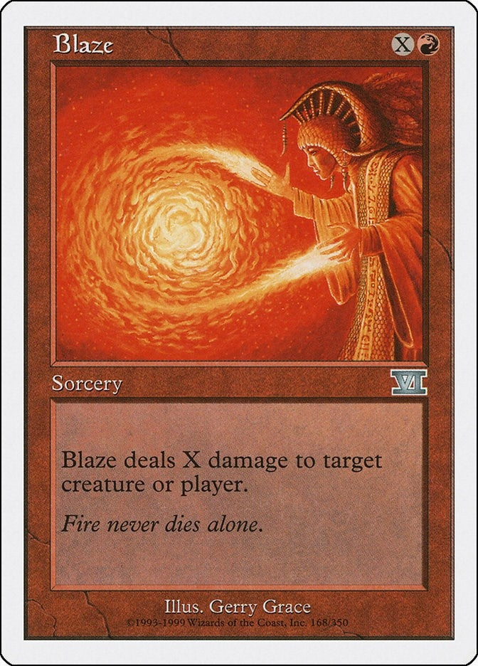 Image for Blaze (168) (6ED) - Magic: The Gathering