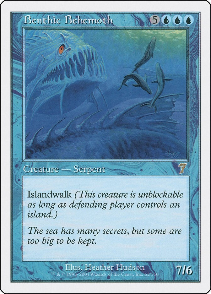 Image for Benthic Behemoth (63) (7ED) - Magic: The Gathering