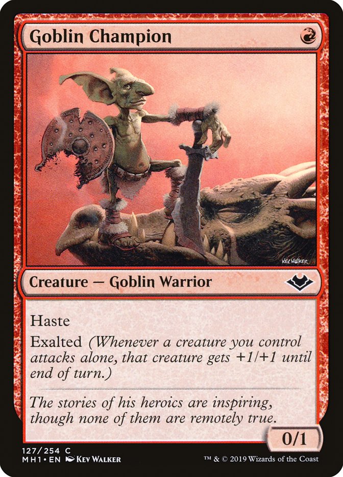 Goblin Champion (127) (MH1)