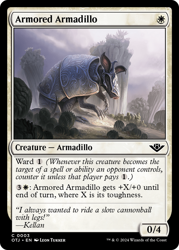 Armored Armadillo (3) (OTJ)
