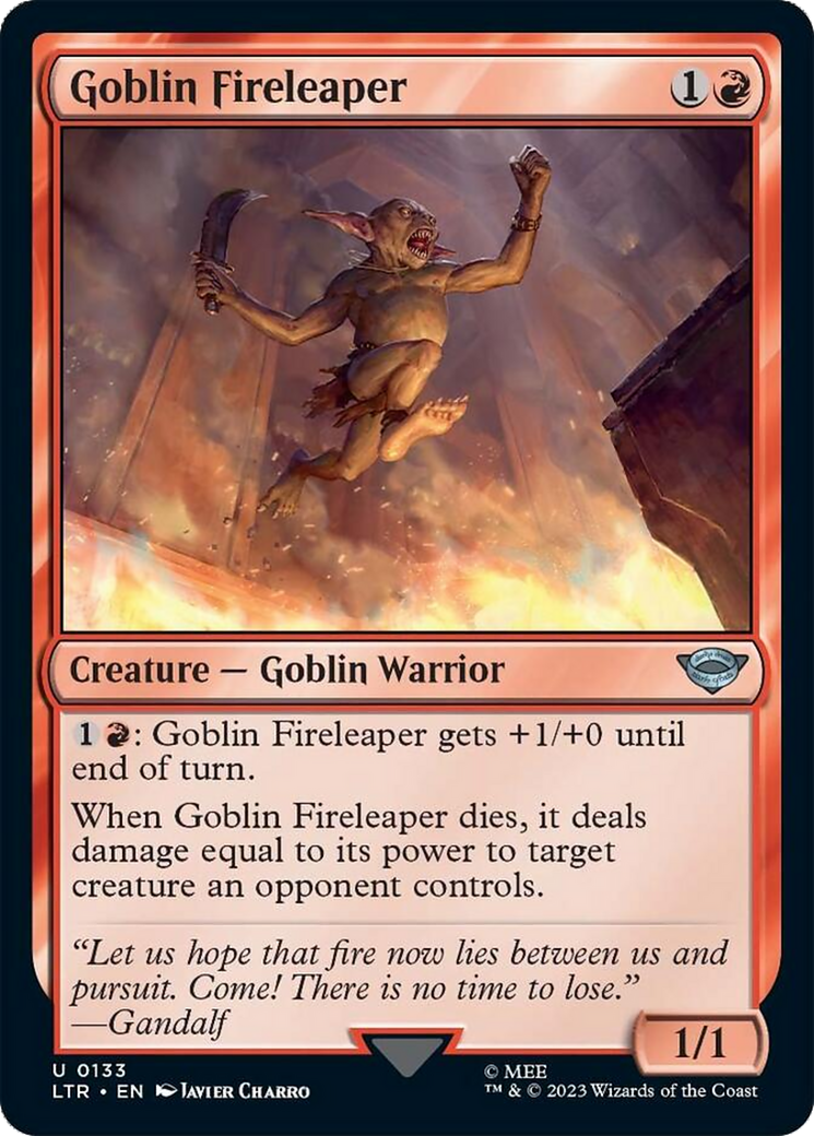 Goblin Fireleaper (133) (LTR)