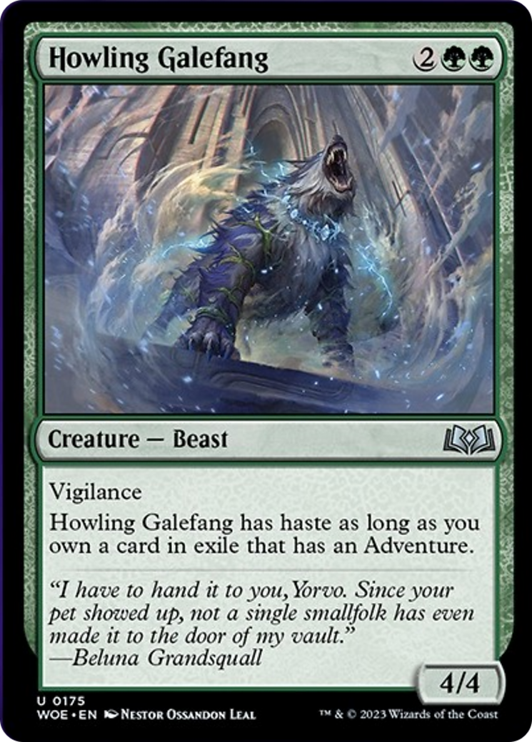 Howling Galefang (175) (WOE)