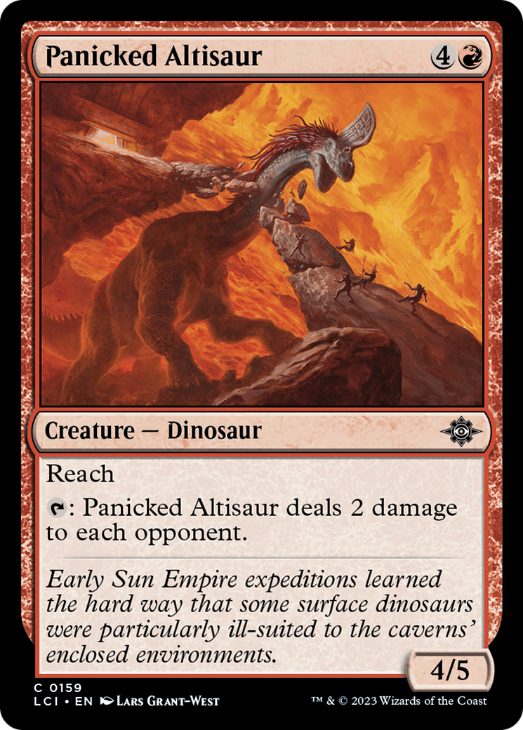 Panicked Altisaur (159) (LCI)