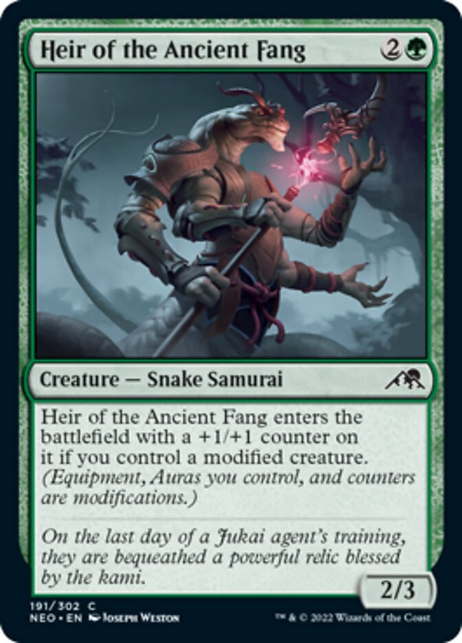 Heir of the Ancient Fang (191) (NEO)