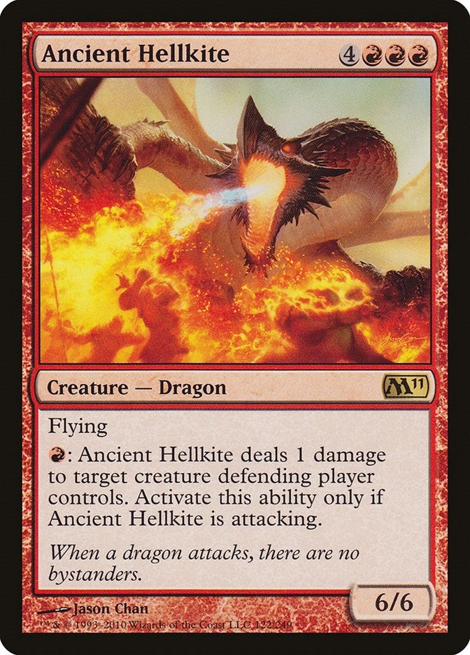 Image for Ancient Hellkite (122) (M11) - Magic: The Gathering