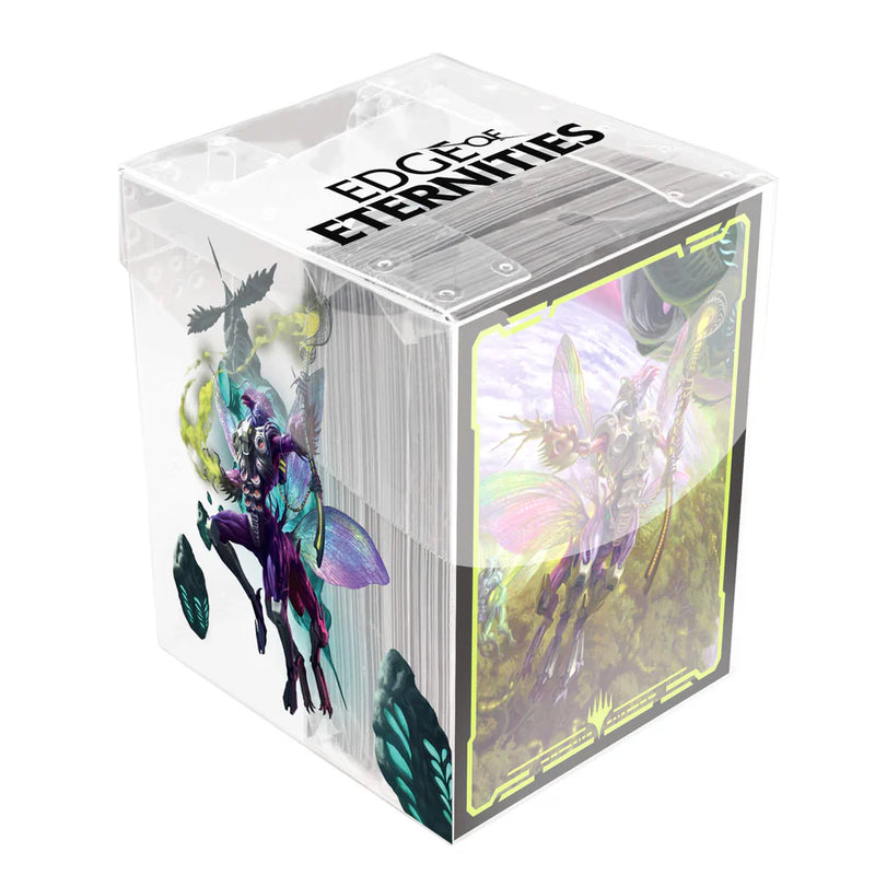 Edge of Eternities World Shaper 100ct Deck Protector Sleeves in Clear Box for Magic: The Gathering