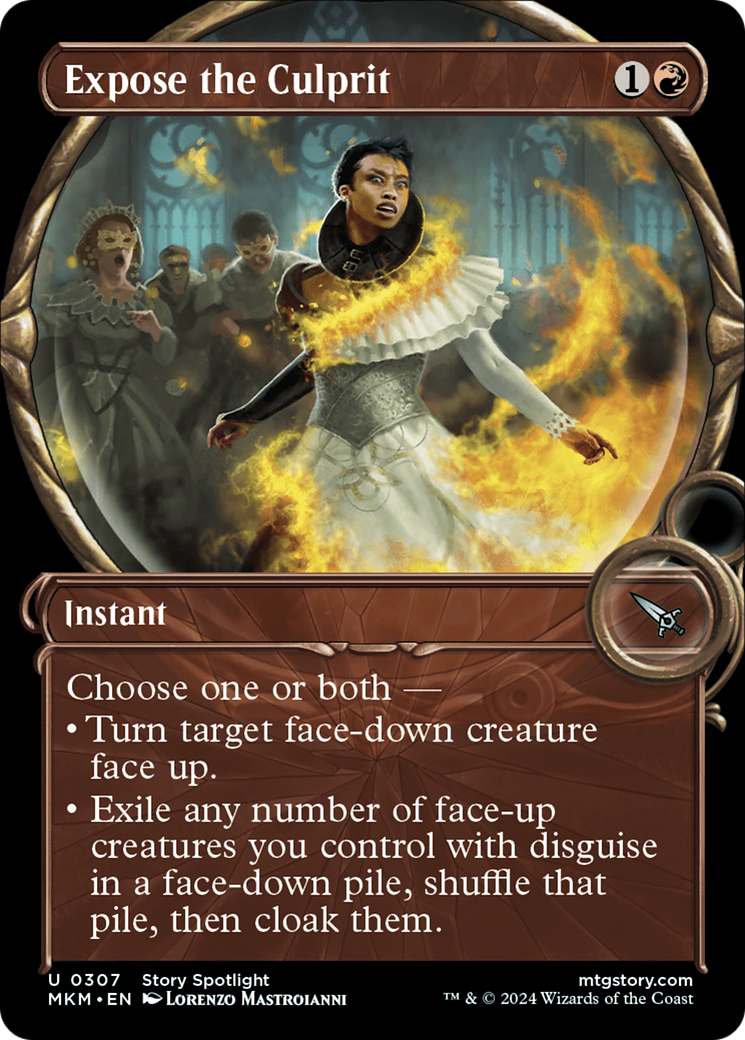 Expose the Culprit (Showcase) (307) (MKM)