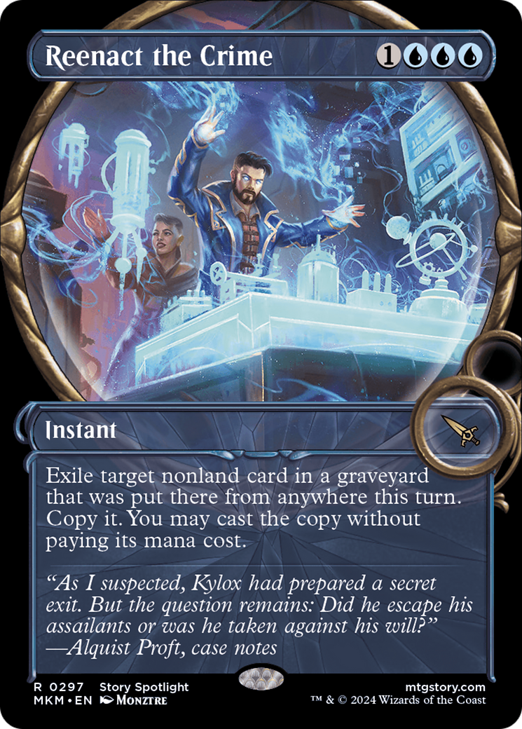 Reenact the Crime (Showcase) (297) (MKM)