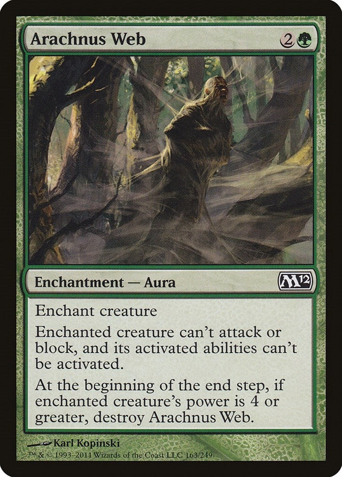 Image for Arachnus Web (163) (M12) - Magic: The Gathering
