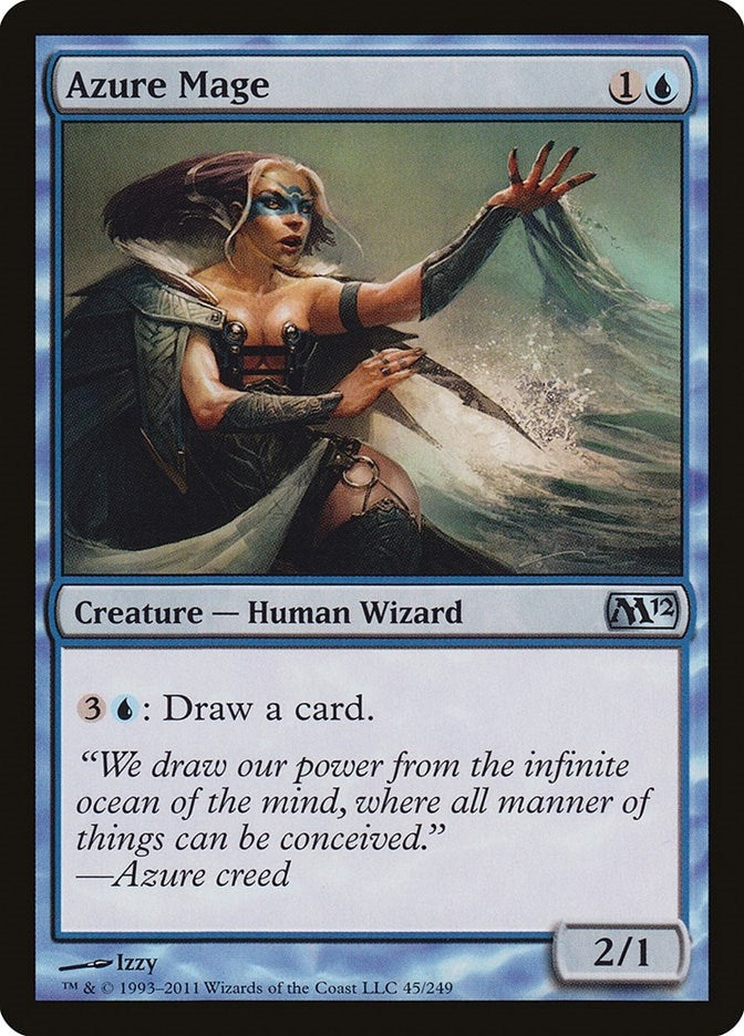 Image for Azure Mage (45) (M12) - Magic: The Gathering