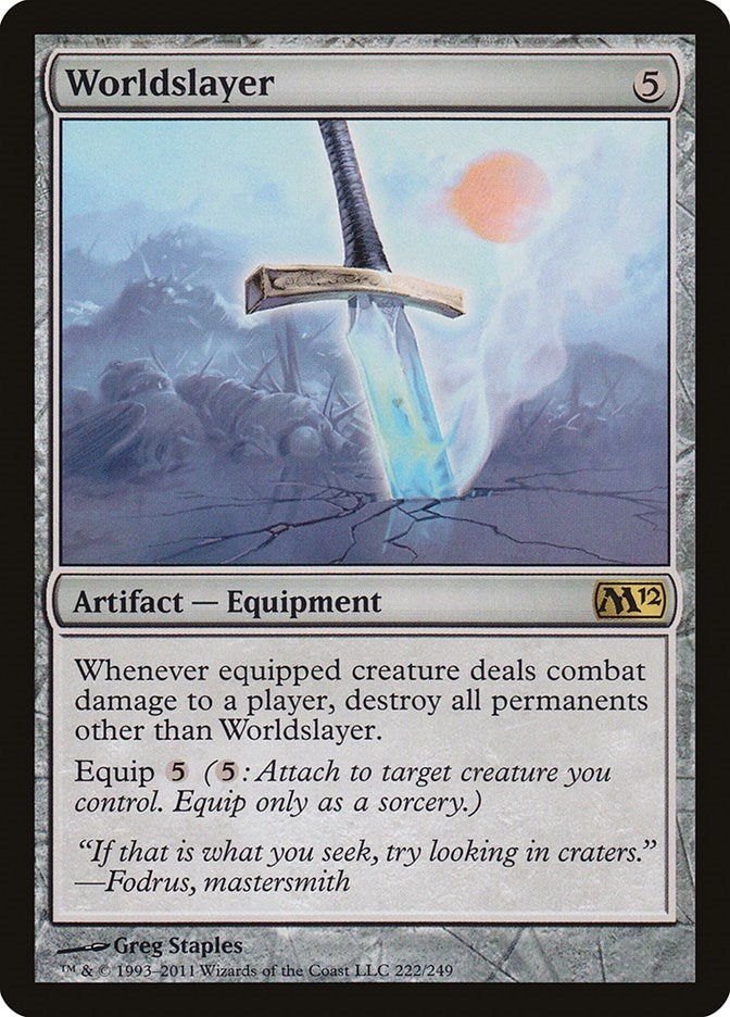 Image for Worldslayer (222) (M12) - Magic: The Gathering