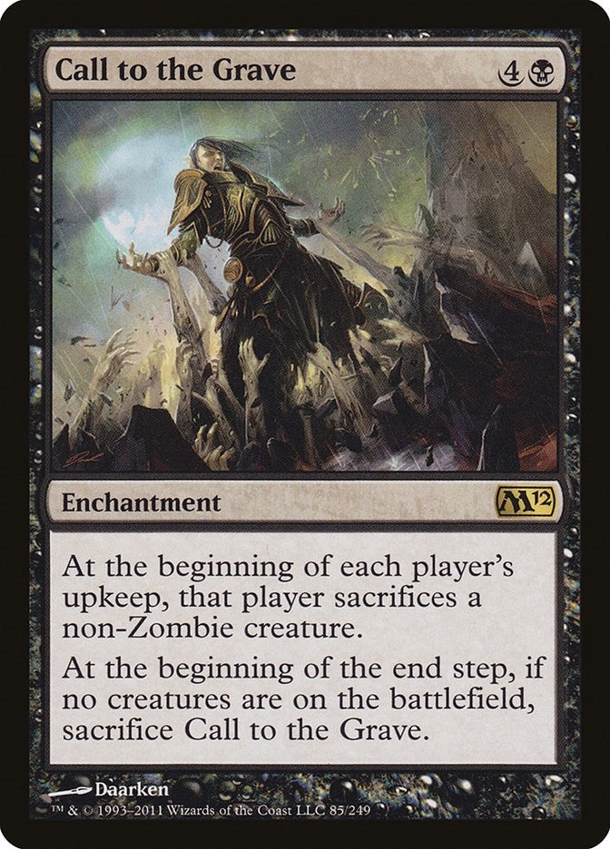 Image for Call to the Grave (85) (M12) - Magic: The Gathering