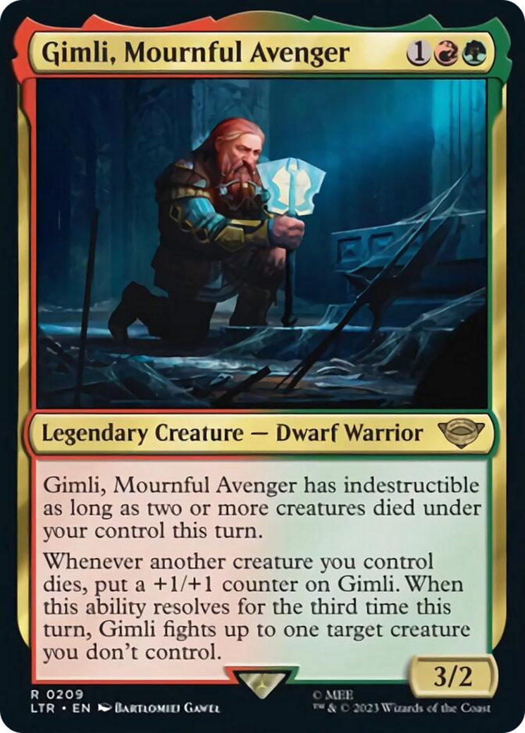 Gimli, Mournful Avenger (209) (LTR)