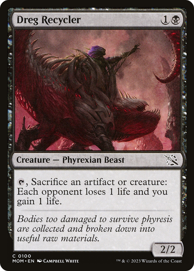 Dreg Recycler (100) (MOM)