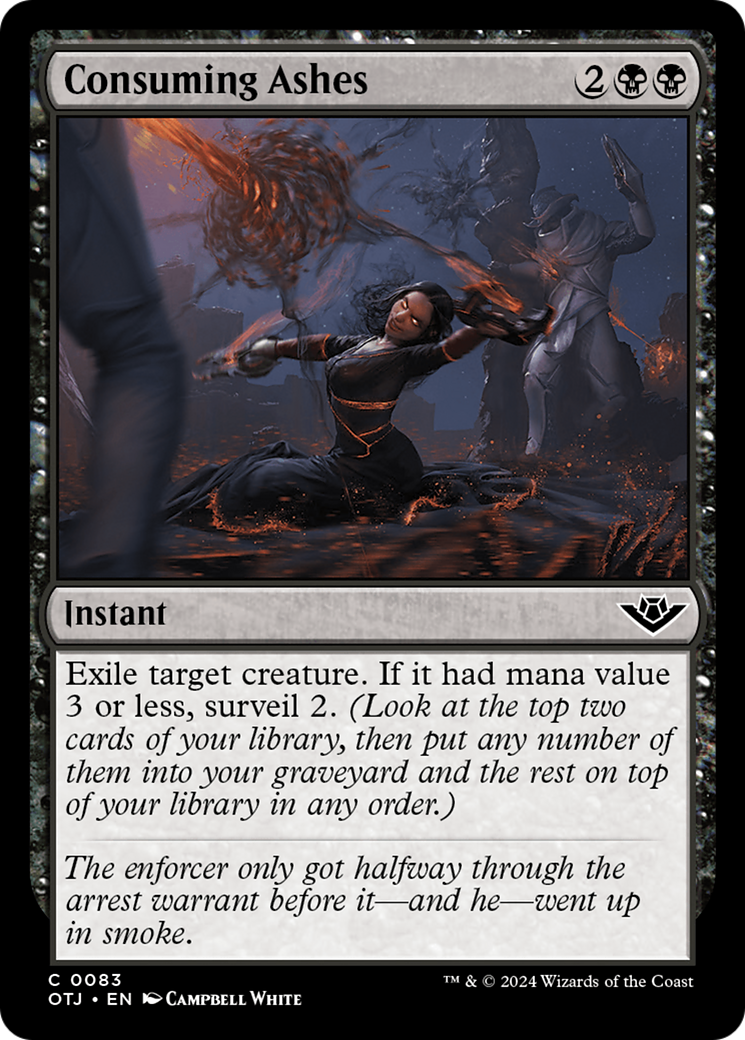 Consuming Ashes (83) (OTJ)